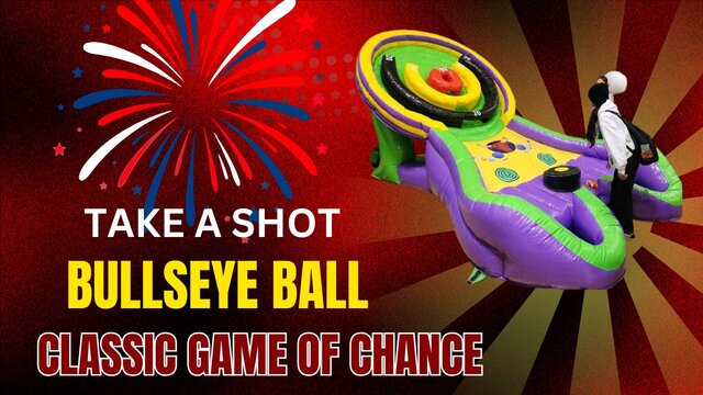 bulls eye ball carnival game