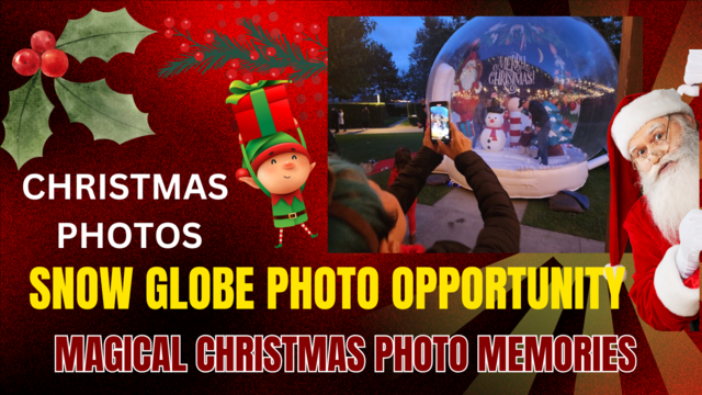 Snow Globe Photo Booth Rentals