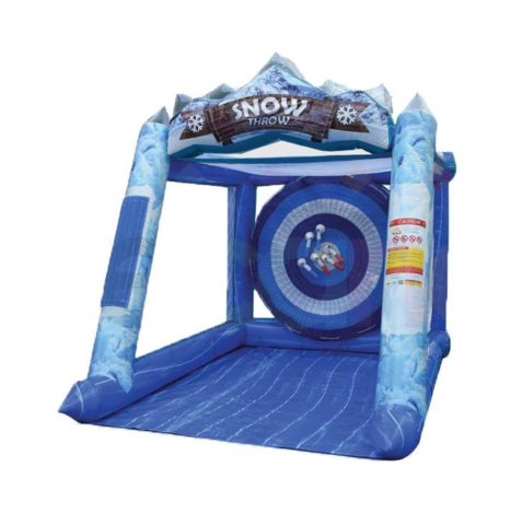 Snow Throw Carnival Game
