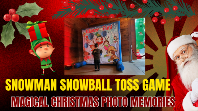 Snowman Snowball Toss