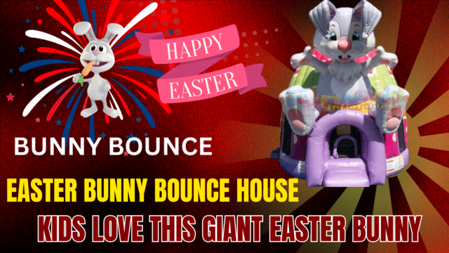 Easter Bunny Bounce House