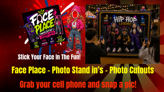 face Place Photo Cut Out Photo Stand Ins