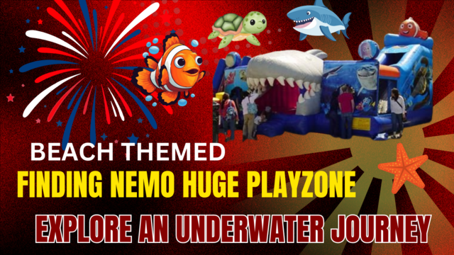 finding nemo bounce house rentals