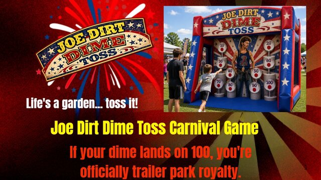 Joe Dirt Dime Toss