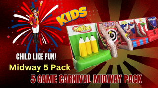 Carnival 5 Game Midway Pack