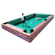 Inflatable Human Billiards Giant Pool Table Interactive Game