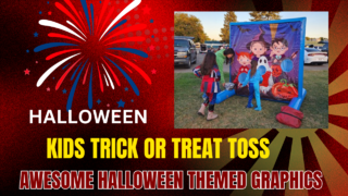 Halloween Trick or Treat Candy Toss