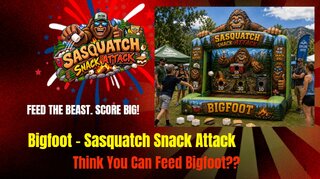 Bigfoot Sasquatch Snack Attack