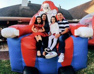 Santa Photo Chair