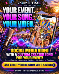 Custom Song and Social Media Video