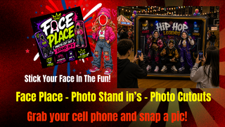 Face Place Photo Booth Cut Outs
