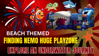 Finding Nemo Playzone Bounce house - 25x25x14H