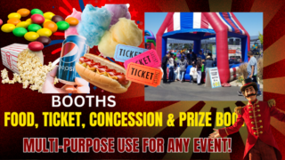 Concession Food/Ticket/Prize Booth 
