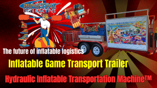 Inflatable Games Transport Trailer