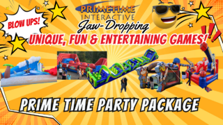 Prime Time Party Package w/full service event staff members