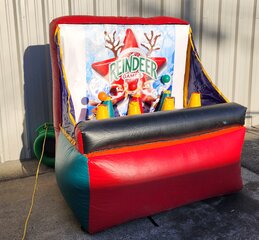 Reindeer Holiday Floating Ball Toss Game