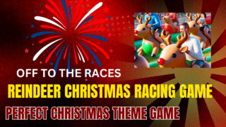 Reindeer Racing - christmas rental games