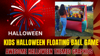 Halloween floating ball game