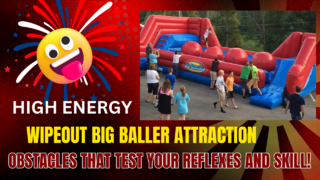 Inflatable Wipeout Big Baller Rentals