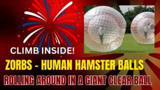 Zorbs -human hamster ball rentals