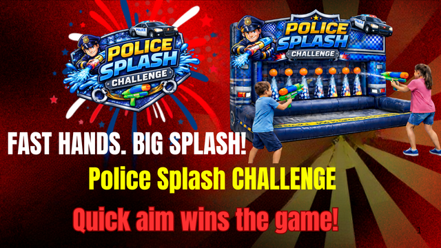 Police Splash Challenge