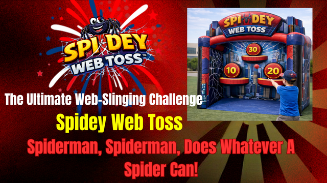 Spidey Web Toss Game