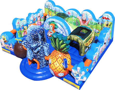 spongebob inflatable bounce house kids game rentals