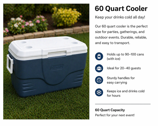 60 Quart Cooler