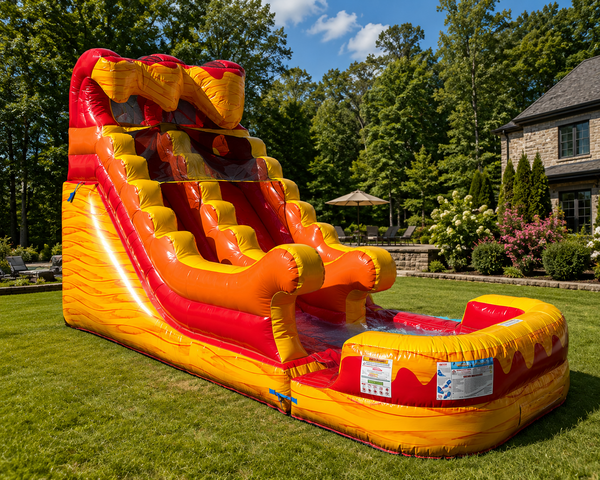 15’ Volcano Water Slide