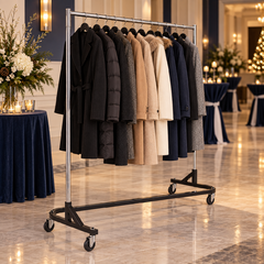 Rolling Coat Rack