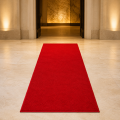 10-Foot Red Carpet Runner Rental