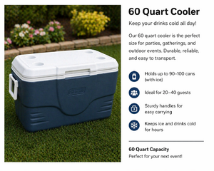 60 Quart Cooler