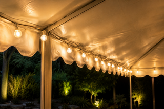 20x10 Perimeter Globe Lighting