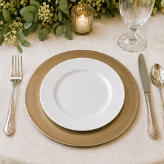 13” Champagne Charger Plate