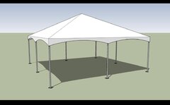 20 by 20 frame tent