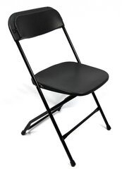 Black Plastic Folding Chairs