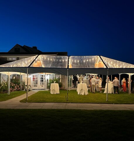 20'x50'x7' Clear Top Frame Tent