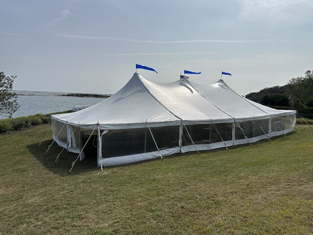 40'X100'X7' Pole Tent