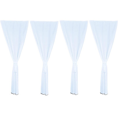 Tent leg drape 8'