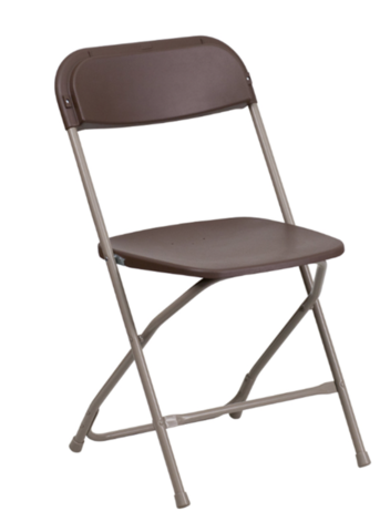 Brown Folding Chair