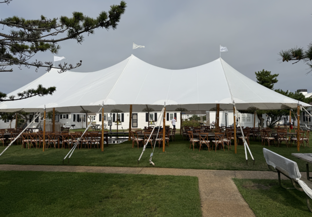 32'x70' Sailcloth Tent