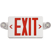 Exit Sign Lighted