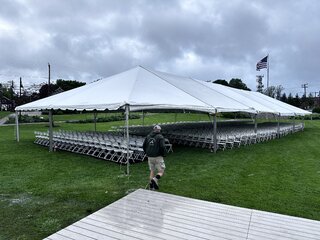 30'x50'x8' Keder Frame Tent