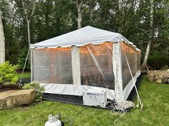 15'x40'x7' Frame Tent