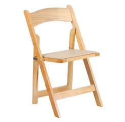 Natural Wood Garden Chair