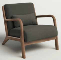 Wood Accent Chair
