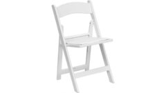 White Garden Padded Chair