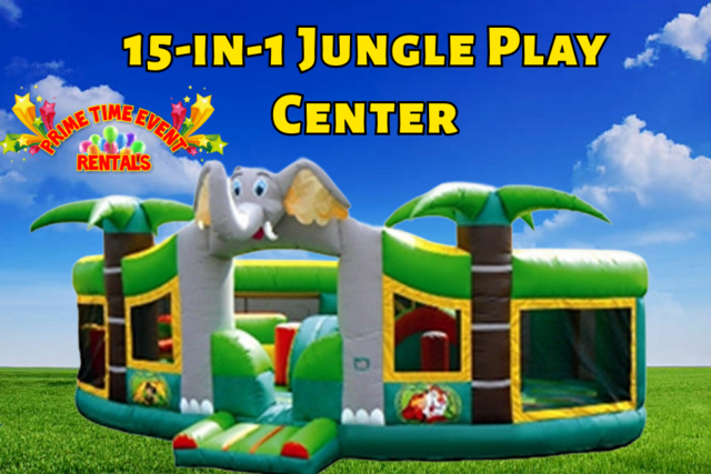 15-in-1 Jungle Play Center