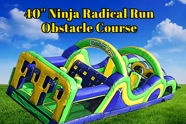 40'' Ninja Radical Run Obstacle Course