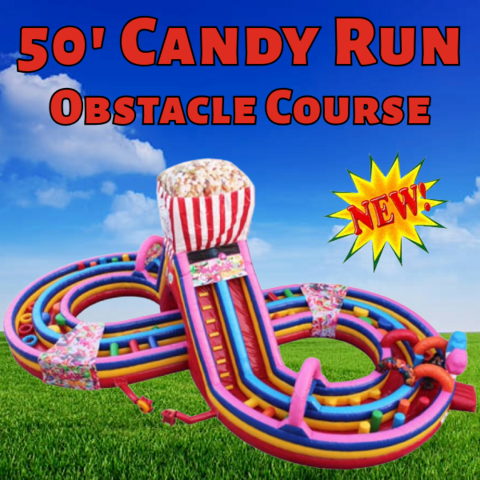 Candy Run Obstacle Course